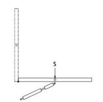 Bild einer Doppelhub Gasfeder