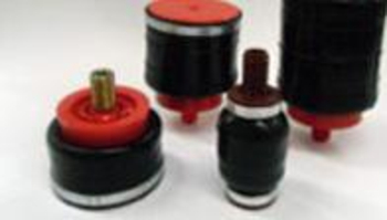 Zu sehen ist ein Bild eines Schlauchrollbalgzylinders